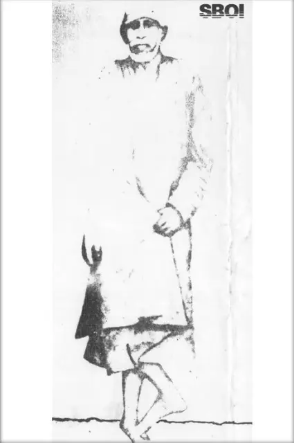 Original photo of Sai Baba